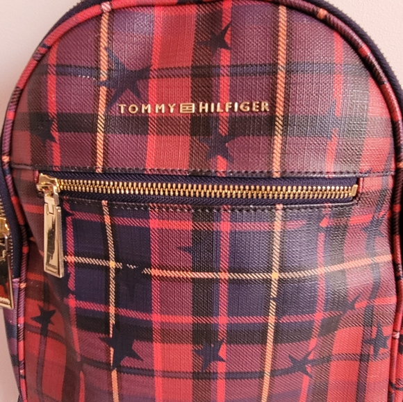 Tommy Hilfiger Leather Backpack - Picture 2 of 5